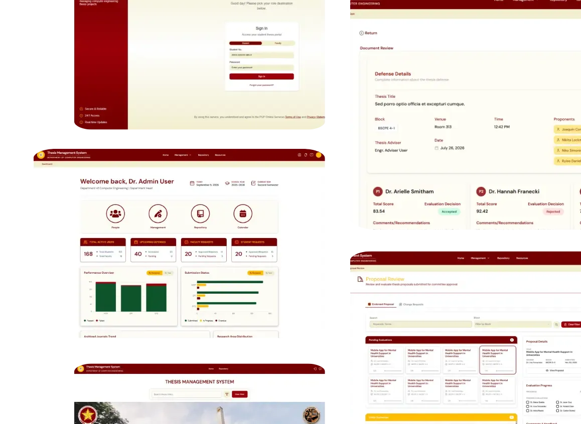 TMaTS: PUP CpE Thesis Management and Tracking System project preview